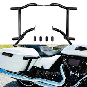 For Harley Road Glide Electra Glide 2009-2024 Rear Saddlebag Guards Crash Bars - Bild 1 von 16