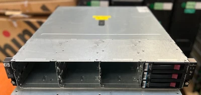 HP D2600 Expansion Array l AJ640A 3x 2TB HDD 2x Modules AJ940-04402  2xPSU - Image 1 of 4
