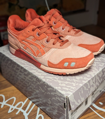 Asics x Concepts GEL Lyte III Coral Cloud tonno argento puro US 9 5