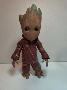 Guardianes de la Galaxia Vol 2 Baby Groot Ravager Outfit 10" pulgadas figura Marvel  - Imagen 1 de 7
