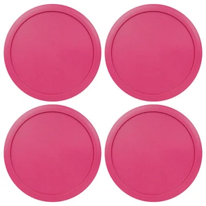 4 tapas de repuesto para contenedores Pyrex de 2 tazas, 5 pulgadas 7200 piezas fucsia - Imagen 1 de 1