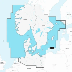 Garmin Navionics Plus digitale Seekarte für Echolot Kartenplotter Navigation - Bild 1 von 18