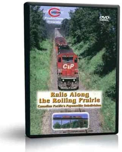Canadian Pacific Rails Along the Rolling Prairie - C Vision Train DVD - Imagen 1 de 1
