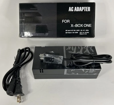 For Microsoft Xbox One Console AC Adapter Brick Charger Power Supply Cord New - Image 1 of 4