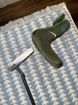 NIKE IC 2010 Putter Golf Club, RH, 34.75" Long, includes OEM headcover; bad grip - Image 1 of 4