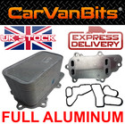 FOR LANCIA THEMA LX 3.0 2011-2015 ENGINE OIL COOLER RADIATOR WITH GASKETS