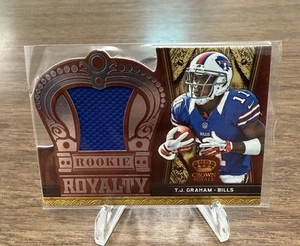2012 Crown Royale - Rookie Royalty Materials T.J. Graham #34 /149 (MEM, RC) - Picture 1 of 2