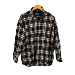 Pendleton Mens Wool Shacket Trail Shirt Size XL Wool Elbow Patch Outdoor Cozy - Picture 1 of 10