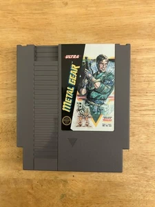 Metal Gear NES- Cart Only- Very Good Condition- Tested- Quick Shipping - Picture 1 of 5
