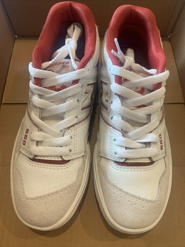 New Balance 550 Sneakers Rosso Bianco Taglia 4 GSB550TF Unisex Abbigliamento Bambini