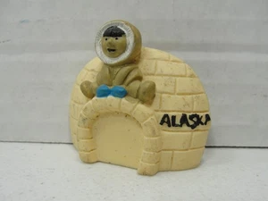 Vintage Alaska 3D Kühlschrank Souvenir Magnet - Fliese - Bild 1 von 3