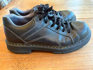 Dr Martens Doc Thayer Black Leather Men's shoes boots US 10 UK 9 EUR 43 - Picture 1 of 14