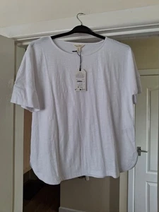 Seasalt Bryher View White Top Size 16 - Picture 1 of 2