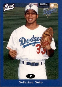 1996 Great Falls Dodgers Best 26 Seferino Soto Indio California CA Baseballkarte - Bild 1 von 2