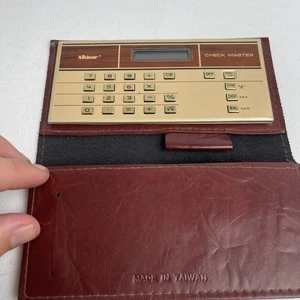 Albinar Check Master Vintage Scheckbuch Geldbörse - Bild 1 von 5