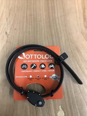 OTTOLOCK Cinch Lock, Black, 30 Inch - Image 1 of 3