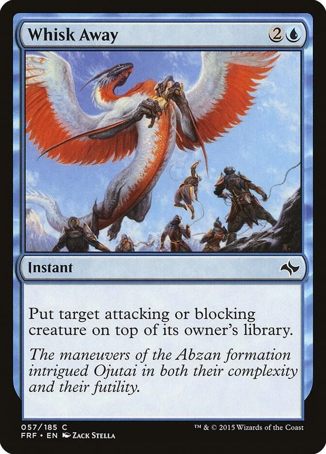 Magic the Gathering MTG Whisk Away Fate Reforged FRF 057/185 Common NM/M - Image 1 of 1