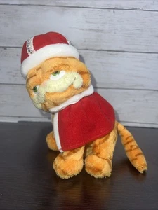 2006 Garfield His Majesty TY Beanie A Tail Of Two Kitties 8" Plush Cap & Hat - Picture 1 of 8