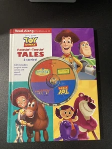 Disney Pixar Toy Story Read-Along Storybook & CD Rootin-Tootin Tales 3 Stories 2 - Picture 1 of 10