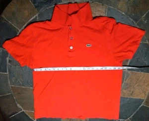 Vintage Lacoste Sport Poloshirt Herren Größe XL Kurzarm Rot Golf Rugby EUC - Bild 1 von 8