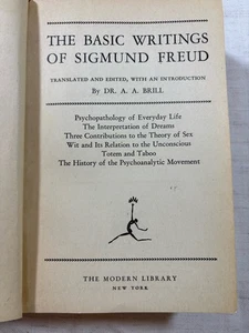 Die Grundschriften Sigmund Freuds, Moderne Bibliothek, 1938 - Bild 1 von 12