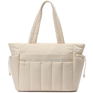 Bolso de Mano para Mujer, Ligero Bolso de Mano Puffer con Compartimentos, Acolchado Sh... - Imagen 1 de 6