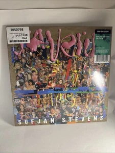 Sufjan Stevens - Javelin - ROUGH TRADE GREEN SMOKE Vinyl LP,  /3000, New Sealed - Picture 1 of 4