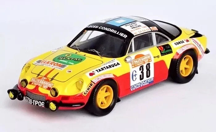 TROFEU, RENAULT-ALPINE A110 #38 Rally di San Remo 1981 C.REY / STRUYF - Limit... - Immagine 1 di 1