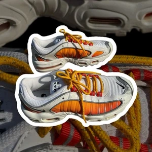 Damen Nike Air Max Tailwind '99 University Gold/Habanero Red - Größe 7 - Bild 1 von 9