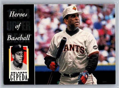 Orlando Cepeda 1994 Upper Deck All-Time Heroes San Francisco Giants #215 - Image 1 of 2