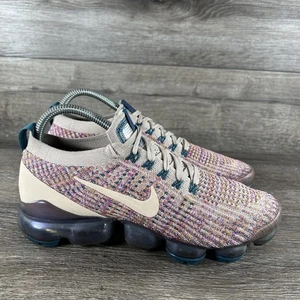 Nike Air VaporMax Flyknit Shoes Womens Size 8.5 Multicolor Running AQ8810-002 - Picture 1 of 11