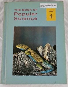 The Book Of Popular Science Volume 4 Grolier 1967 - Imagen 1 de 5