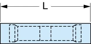 3M Mh14Bck Heat Shrink Term Bulk - Package Qty 250 - Image 1 of 2