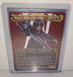 Noctis, Prince of Lucis - #0401 - Final Fantasy - MTG - Borderless Non-Foil Rare - Bild 1 von 6