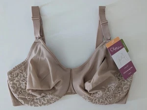 OLGA by Warner's Luxury Lift Size 40C Underwire Bra TAN NWT - Picture 1 of 5