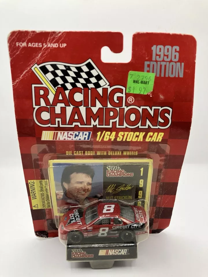 Hut Stricklin Racing Champions 1996 Nascar 1:64 Diecast #8 Circuit City - Image 1 of 1