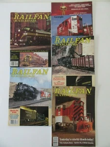 Railfan 1980s/90s 5 Lot Books Issues Trains Blue Mountain Reading Fraser Canyon - Picture 1 of 12