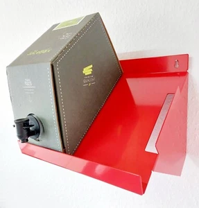 Für zwei Juicebox Sirup Box Wandhalter Halter Regal Ständer limited Edition ROT - Bild 1 von 6