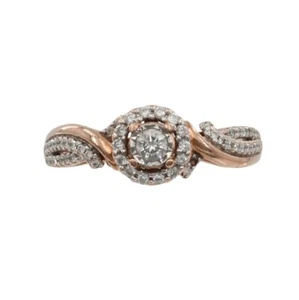 Damen Diamant Solitär Ring 59 Diamanten 0,516 Karat T.W. 10K Rose G (PZ1003032) - Bild 1 von 7