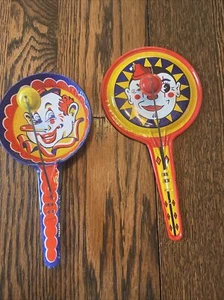 Toy Noisemaker Vintage Kirchhof the Clown Clapper "Life of the Party" Made USA - Picture 1 of 6