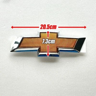 Parrilla del capó delantero emblema Chevrolet Cross 1p para Chevy 2013 2014 solo chispa Foto 1 de 4