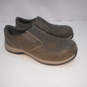 Red Wing Womens Green Leather Slip On Clogs Size 9 M - Picture 1 of 9