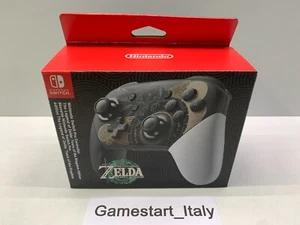 NINTENDO SWITCH PRO CONTROLLER LEGEND OF ZELDA TEARS LIMITED ORIGINAL NINTENDO - Foto 1 di 11