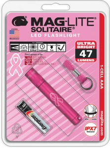 Linterna Mag-Lite Maglite LED Solitario NBCF 3.25" Aluminio Rosa 60347 - Imagen 1 de 1