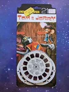 Tom and Jerry Cartoon Vintage Viewmaster 3 x Slides Reels BD511 - Picture 1 of 6