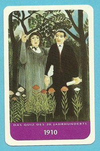 Henri Rousseau Cool Collector Card from Europe