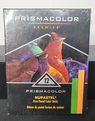 Nuevo en caja Prismacolor NuPastel 12 piezas. Juego de varillas de color colores surtidos 27048 Foto 1 de 2