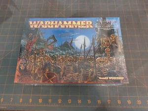 Warhammer Fantasy Vampire Count Skeleton Warriors Regiment Sealed  Vintage #2 - Picture 1 of 6