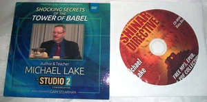 Michael Lake The Tower of Babel DVD & The Shinar Directive CD-Rom Data Disc - Foto 1 di 1