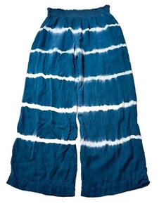 Cloth & Stone Anthropologie Women's M Wide Leg Pants Casual Tie Dye Pull On - Picture 1 of 11
